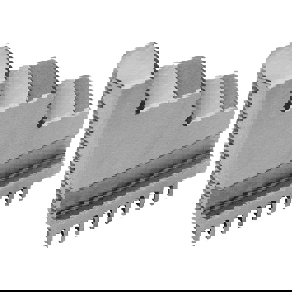 Hard Lathe Chuck Jaw: 4'' Max Chuck Dia, Solid OD